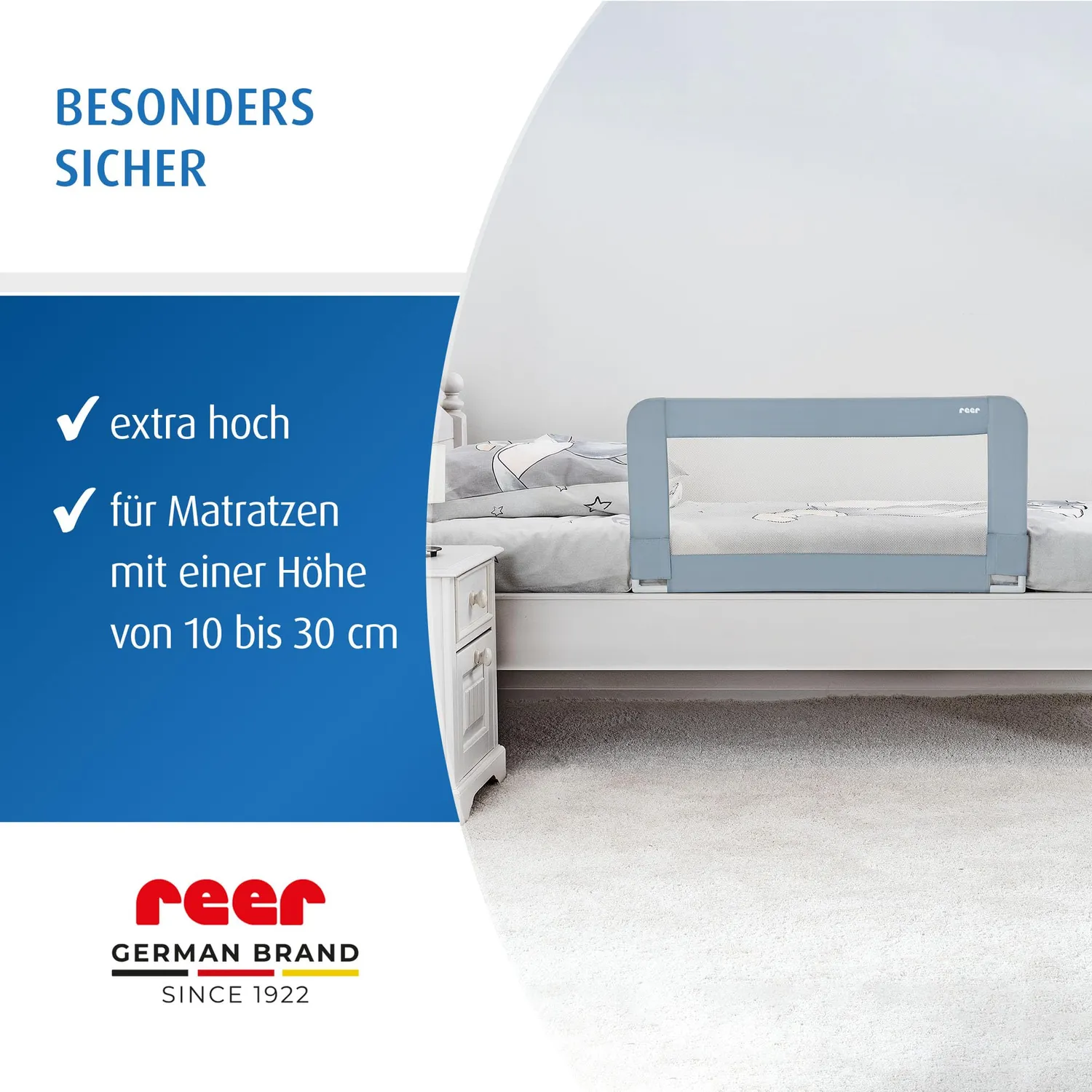 reer Sleep'n Keep Rausfallschutz 100cm bis 180cm Hoch