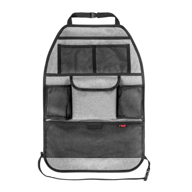 reer TravelKid Tidy Rücksitz-Organizer grau 41x58 cm
