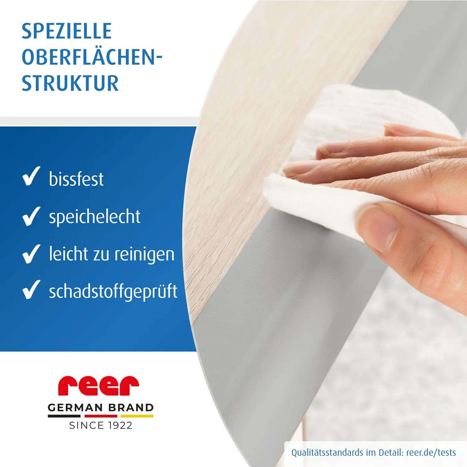 reer Kantenschutz Soft 2x1m Schaumstoff grau