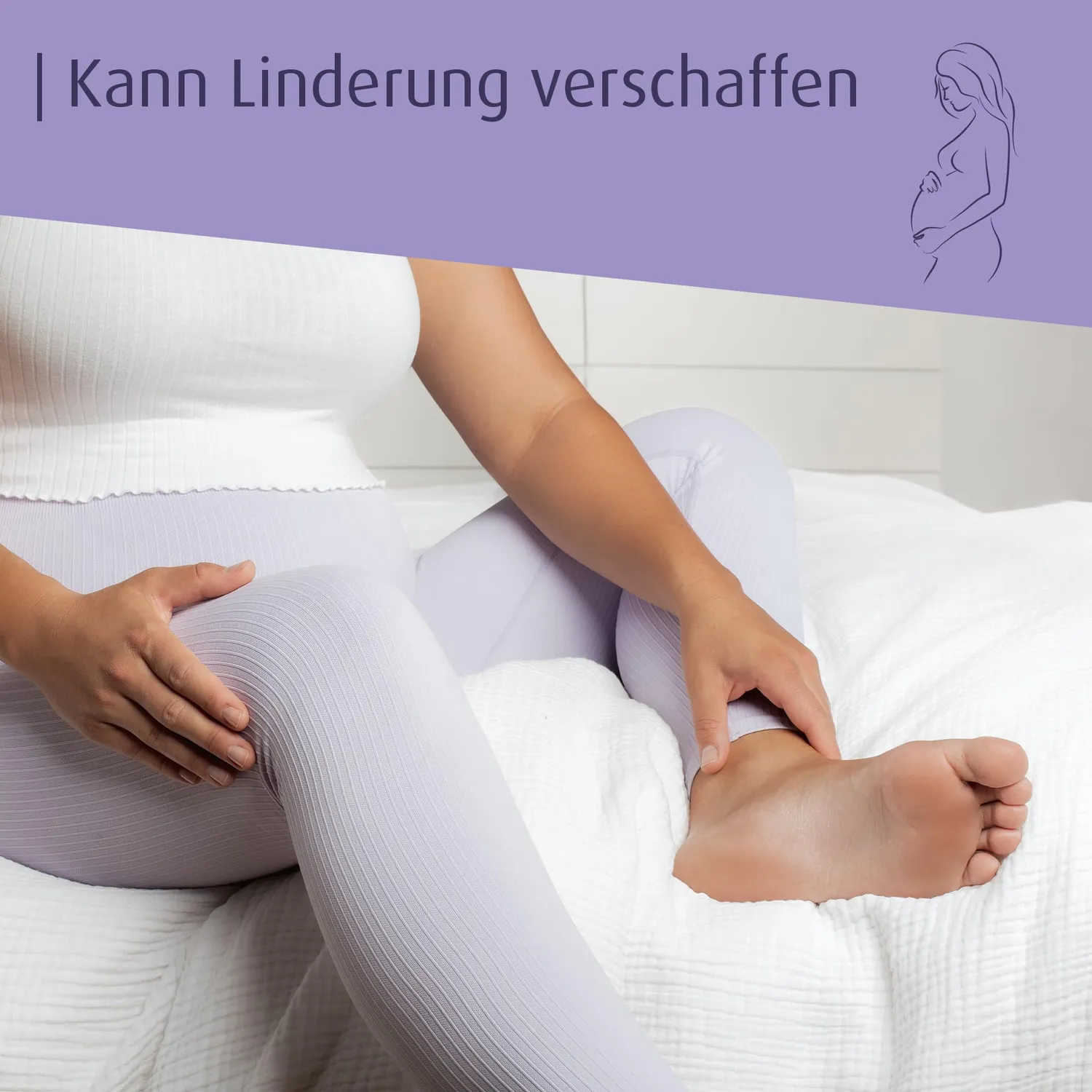 Reer Mama Kühlsocken Fuß 36-40 kalt-warm mit Gelpads