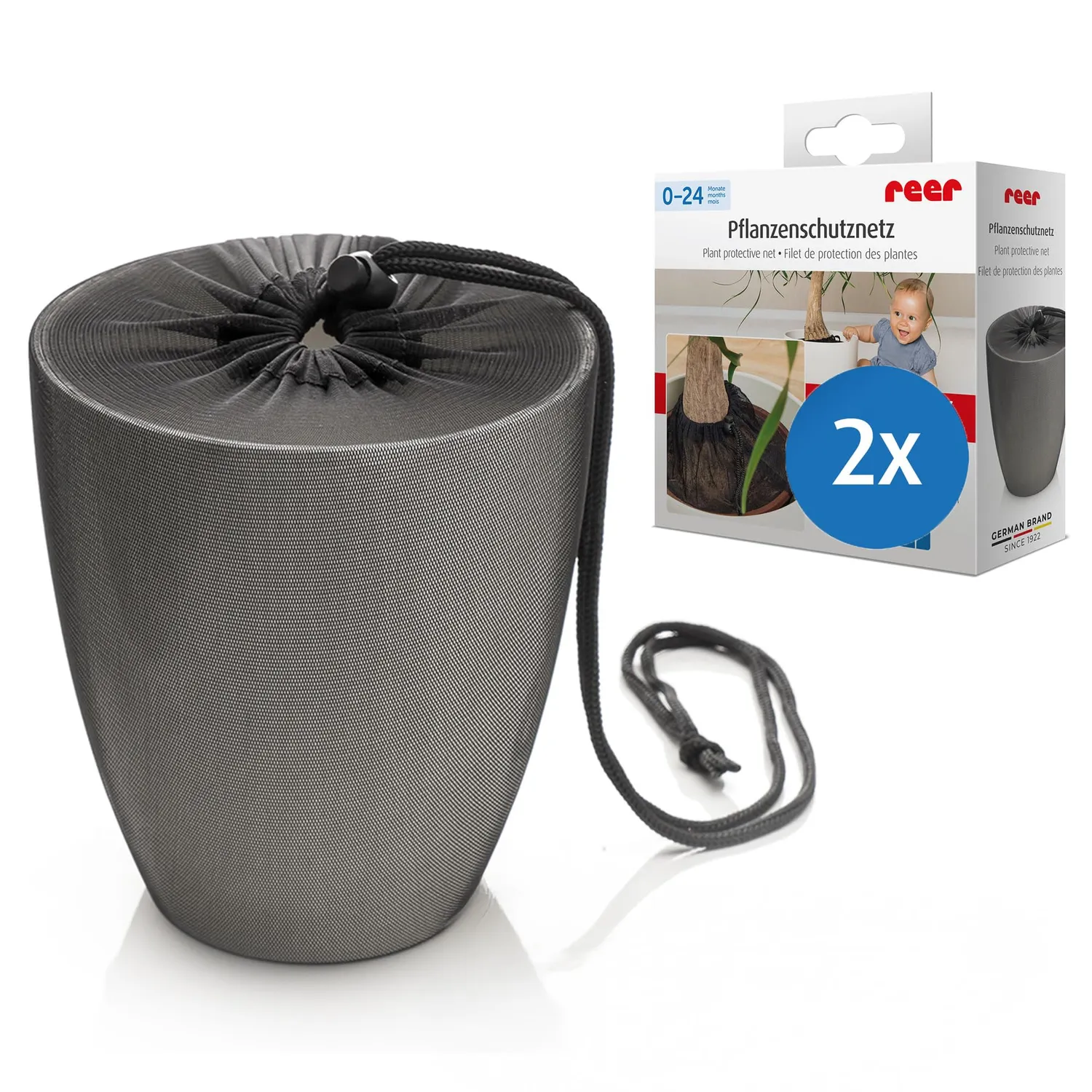 Reer Pflanzenschutz Netz Blumentopfschutz 30 cm einzeln