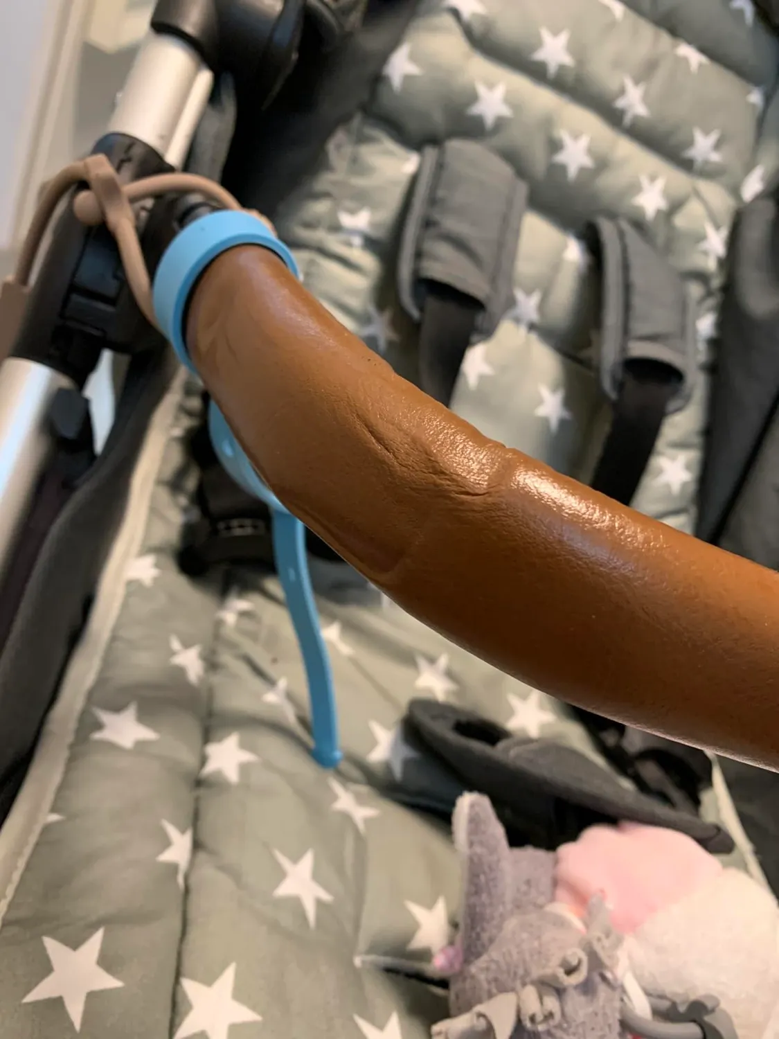 Reer ShineSafe Sonnenschirm Kinderwagen mint UPF 50+