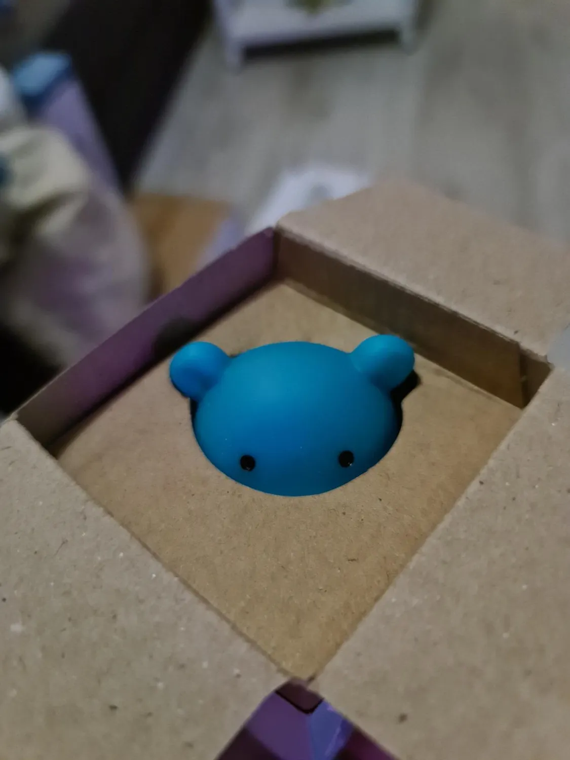 Reer lumilu Mini Zoo Hippo Nachtlicht Nilpferd blau LED