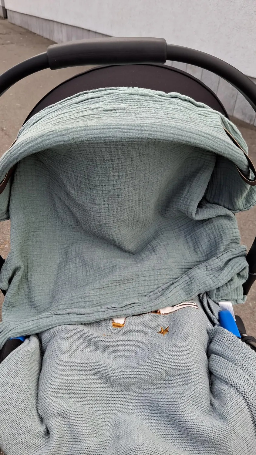 Reer Clip&Go Magnetclip braun für Kinderwagen 2er-Set