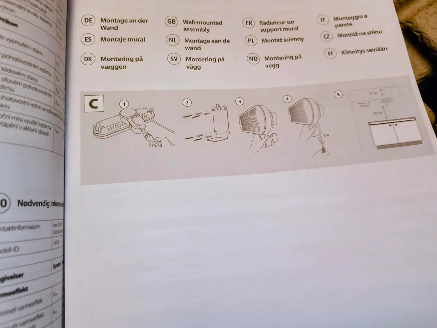 Reer HeatCare+ Wickeltisch Wärmestrahler mit Fernbedienung