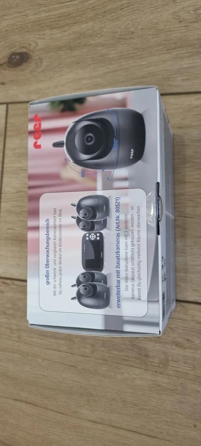 Reer BabyCam Pro HD Move Video-Babyphone 5 Zoll 300 m schwenkbar