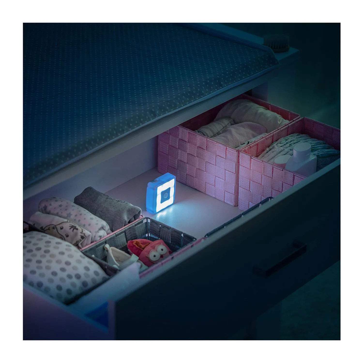 Reer Nightguide Nachtlicht blau mit Bewegungsmelder