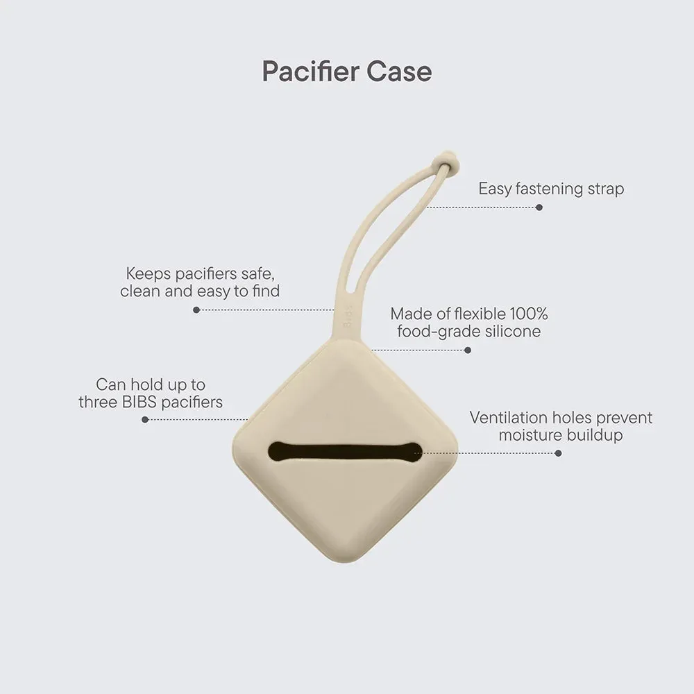 BIBS Schnullerbox Pine Silikon für 3 Schnuller
