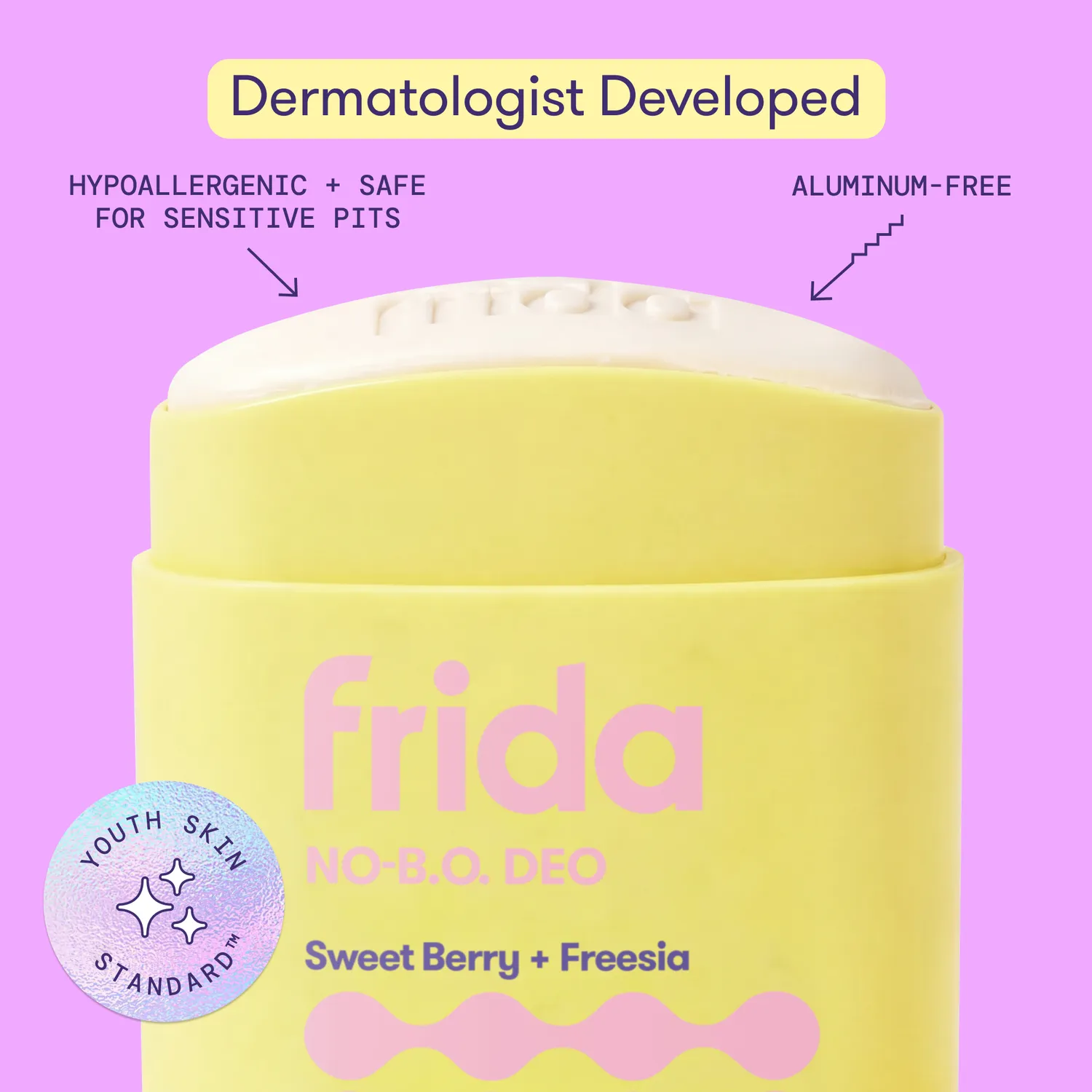 Frida Kids No-B.O. Sweet Berry Kinderdeodorant ohne Aluminium