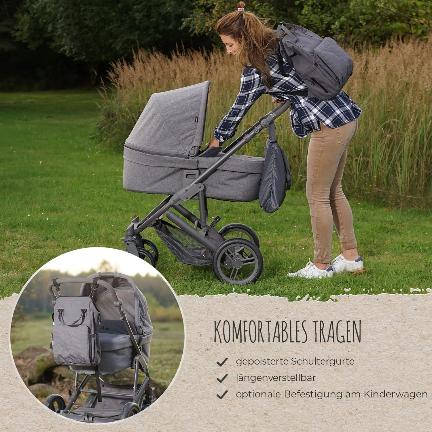 reer Growing Wickelrucksack PET recycelt