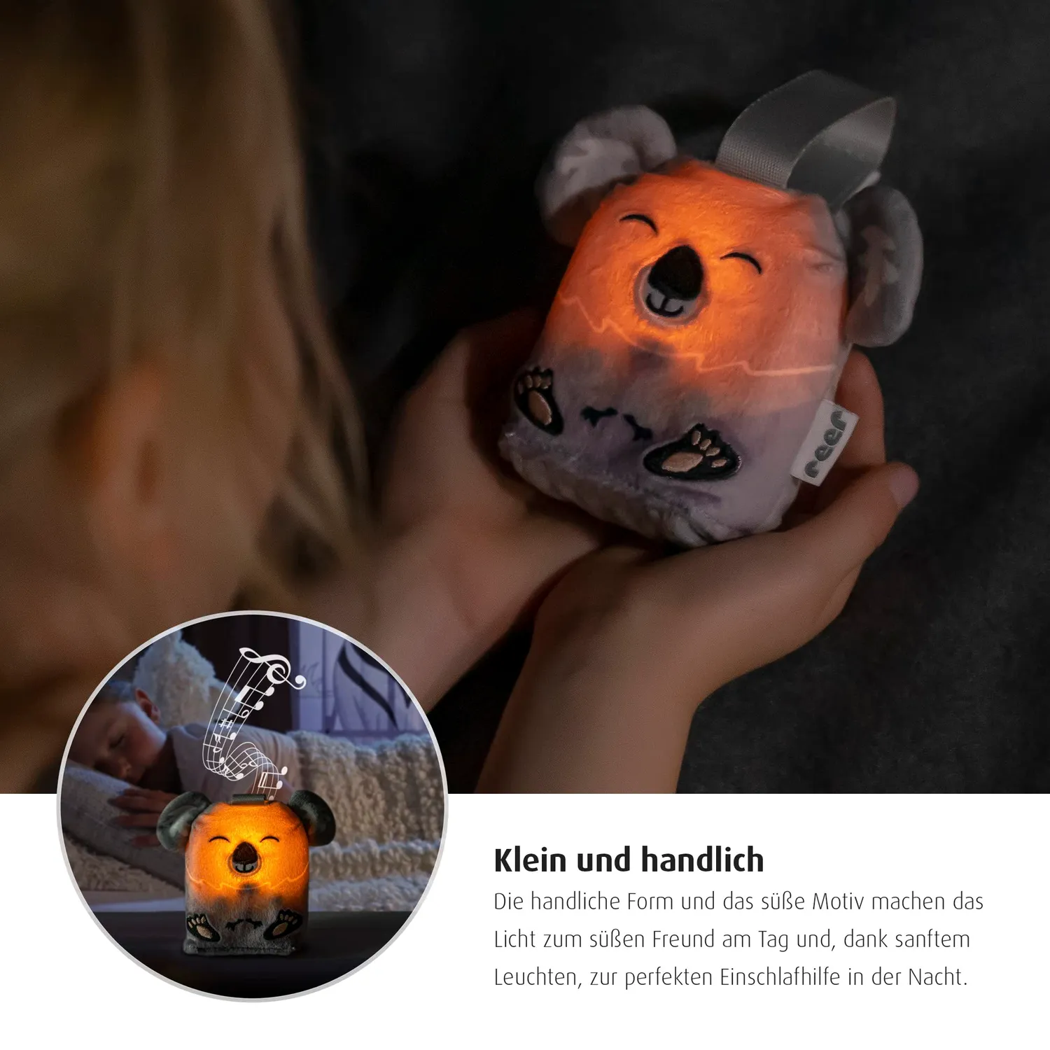 reer Sleepy Koala Einschlafhilfe Nachtlicht grau