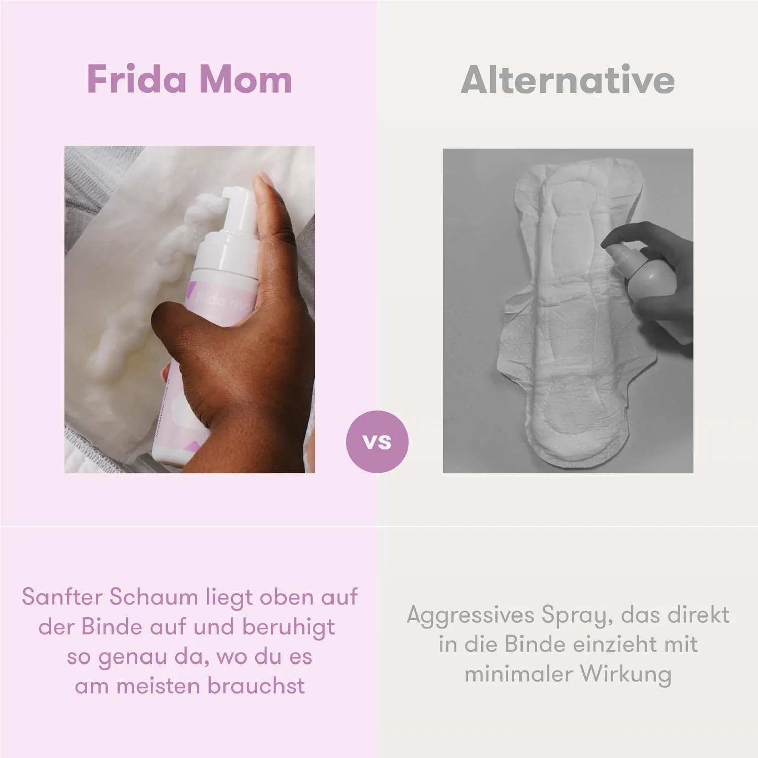 Frida Mom Wochenbett Intimpflegeschaum Hamamelis