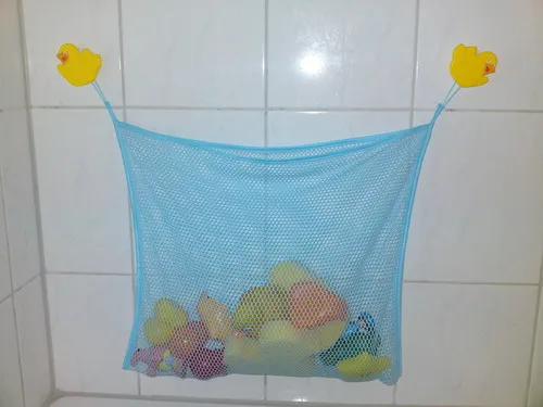 Reer MyHappyBath Spielzeugnetz Badewanne 43x36 cm hellblau