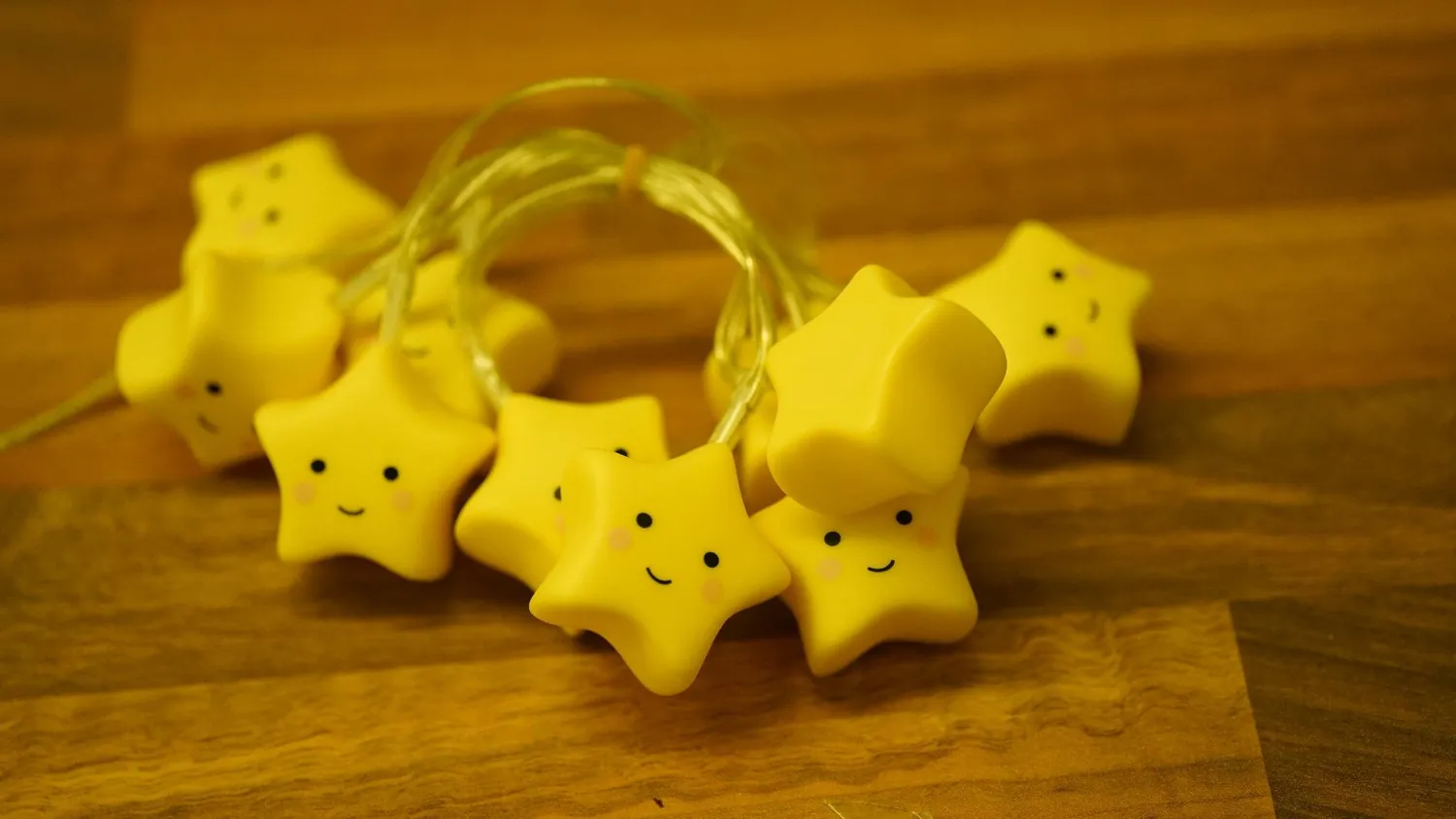 reer lumilu String Light Star Lichterkette gelb