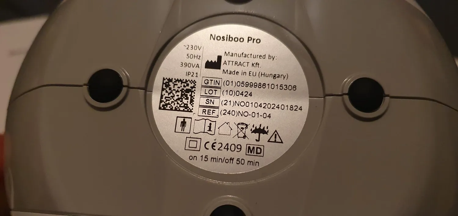 Nosiboo Pro Nasensauger elektrisch rosa Baby