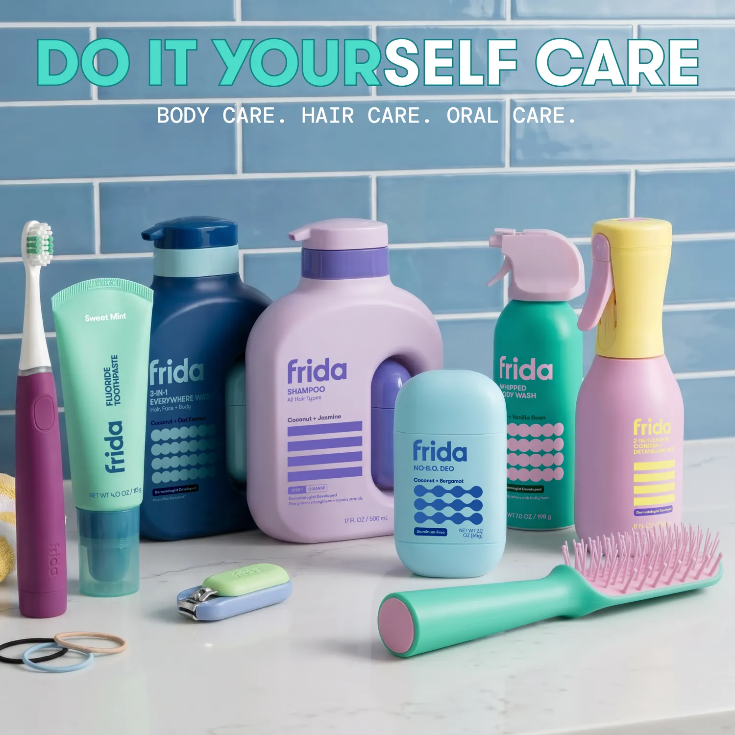Frida Kids Whipped Body Wash Duschschaum Erdbeere sensibel