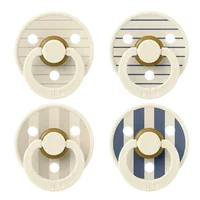 BIBS Colour Schnuller 4er Ivory Sand Vanilla Dark Oak
