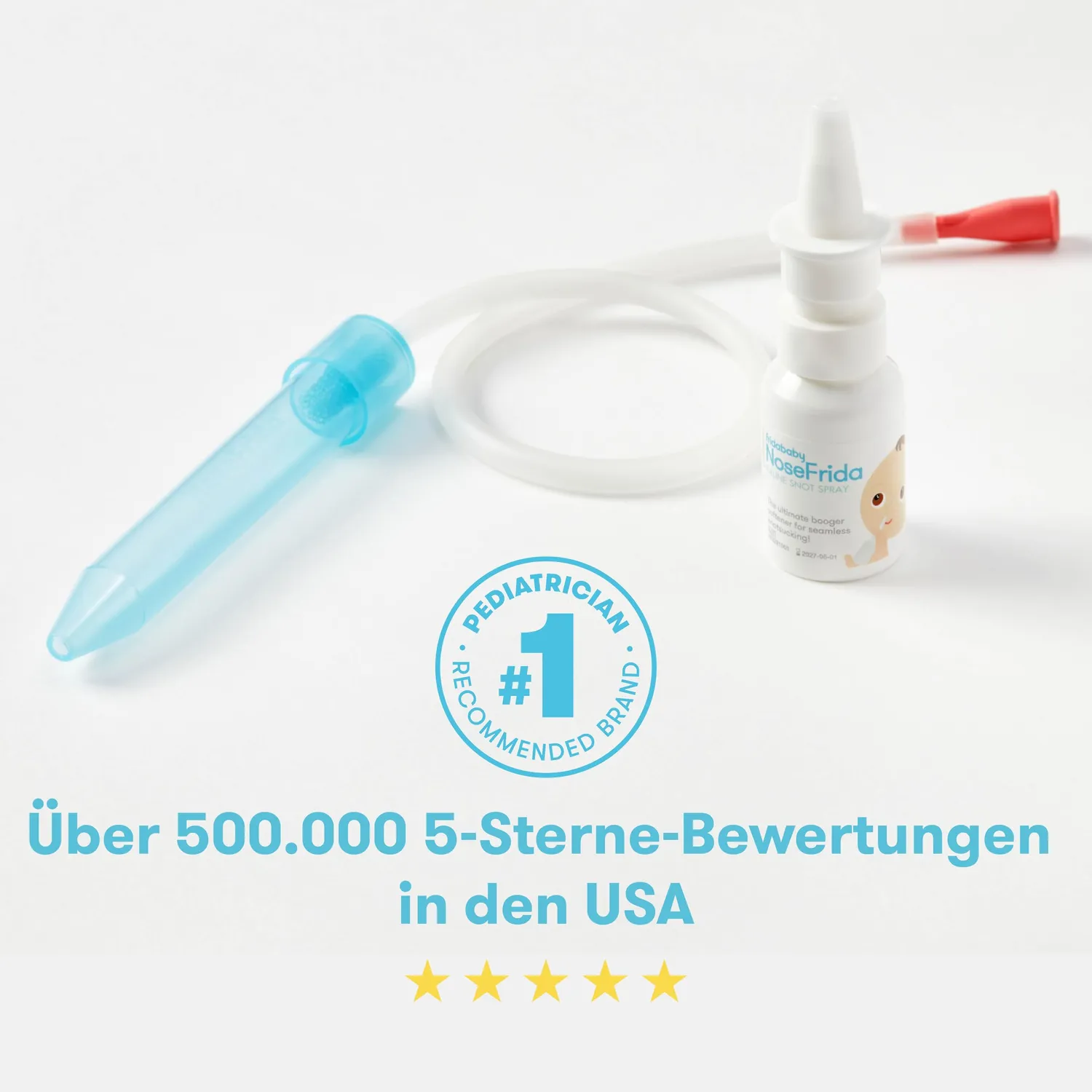 Frida Baby NoseFrida Nasensauger Set mit Spray BPA-frei Box