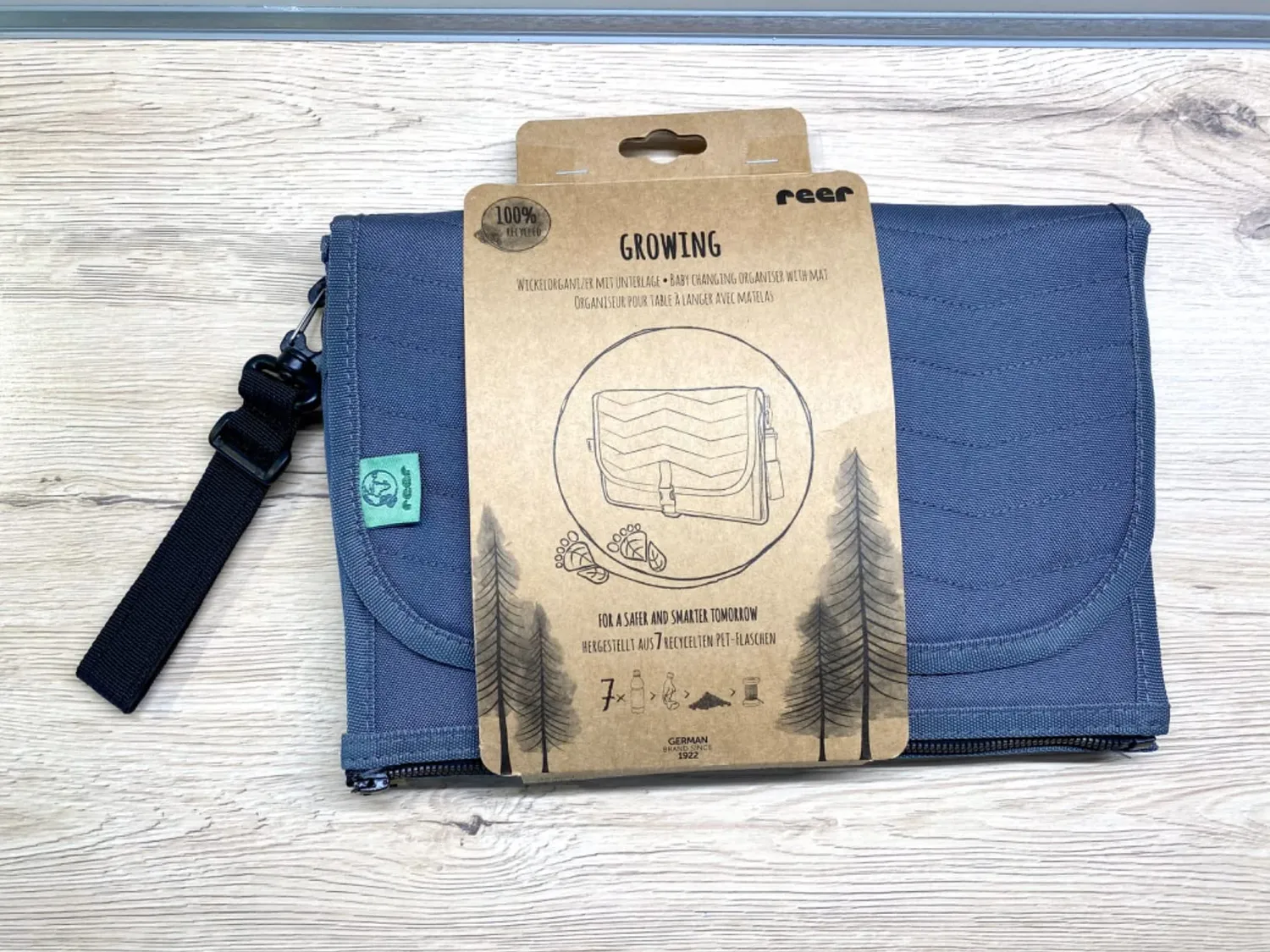 Reer Growing Wickelorganizer mit Unterlage recycelt
