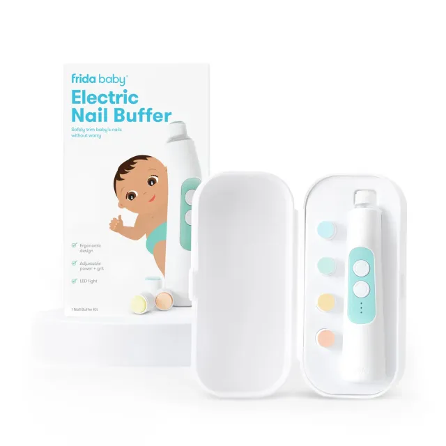 Frida Baby Elektrische Nagelfeile Baby LED 4 Aufsätze
