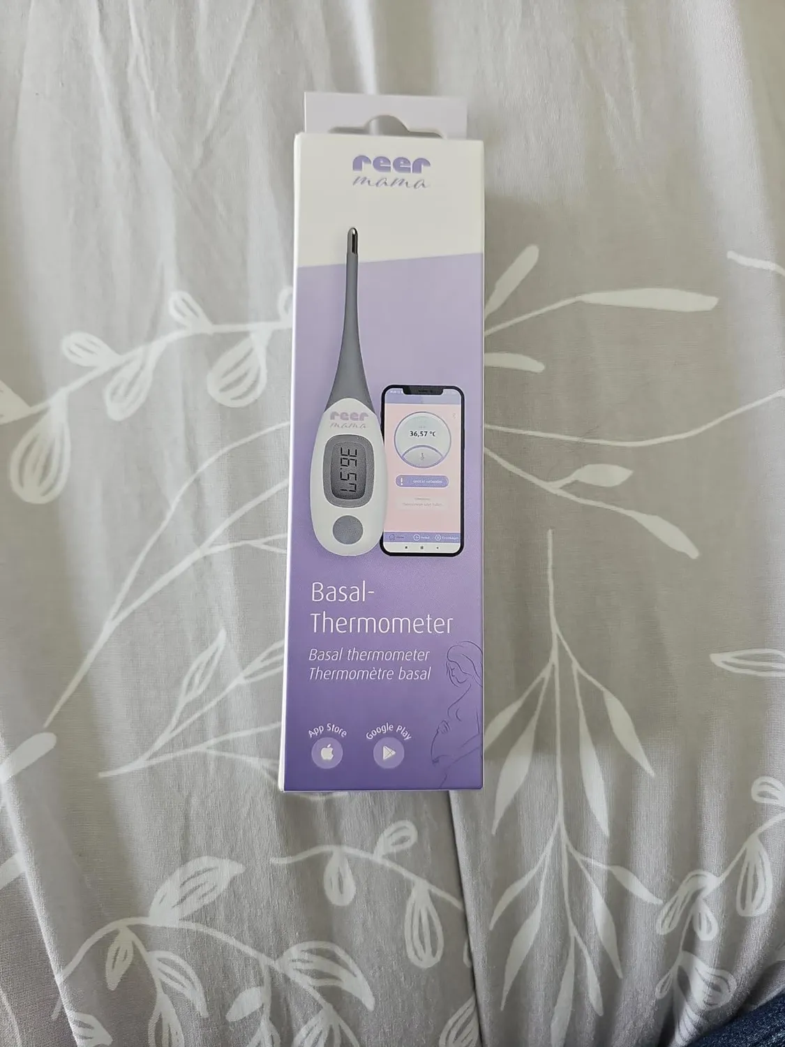 reer Basalthermometer Zyklustracker mit App Bluetooth