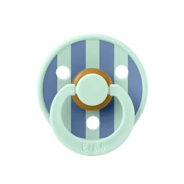 BIBS Studio Colour Block Schnuller Nordic Mint/Petrol Latex