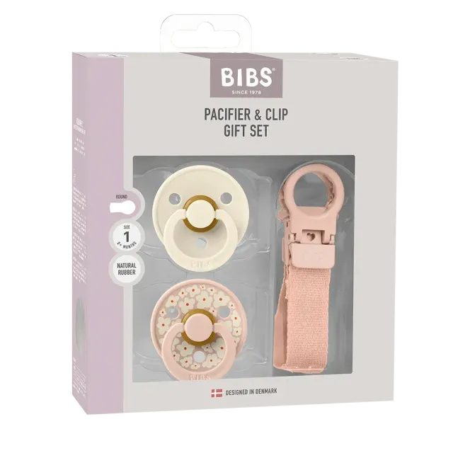 BIBS Colour Schnuller Geschenkset Blush