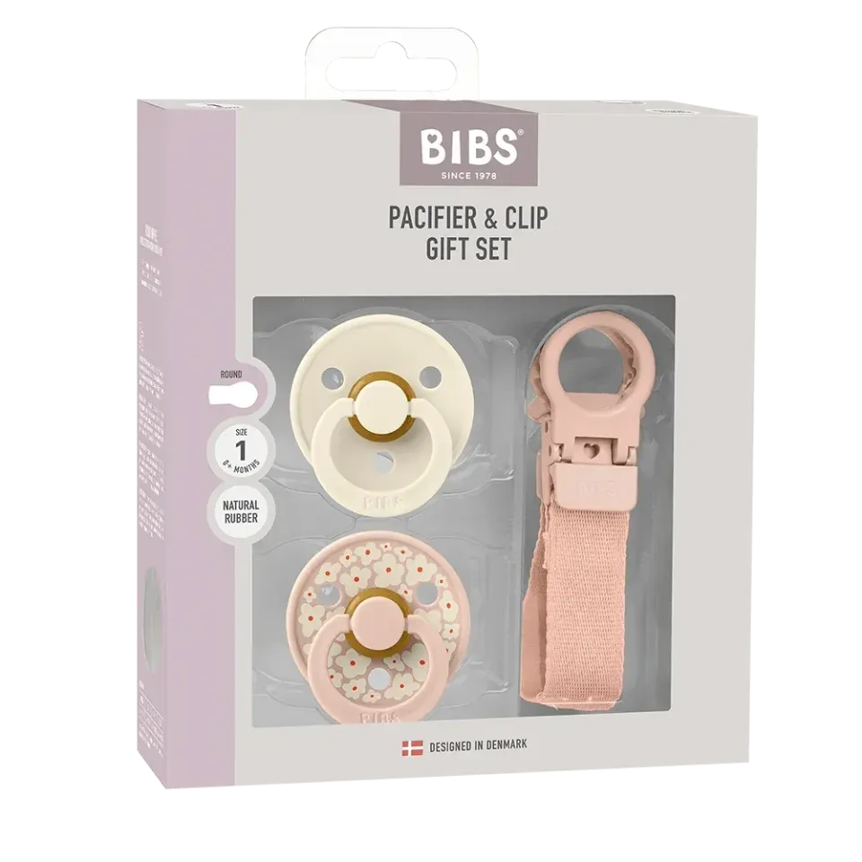 BIBS Colour Schnuller Geschenkset Blush
