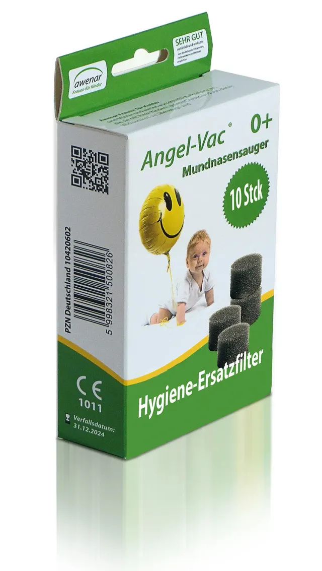 Angel-Vac Mundnasensauger Hygienefilter Ersatzfilter 10 Stück