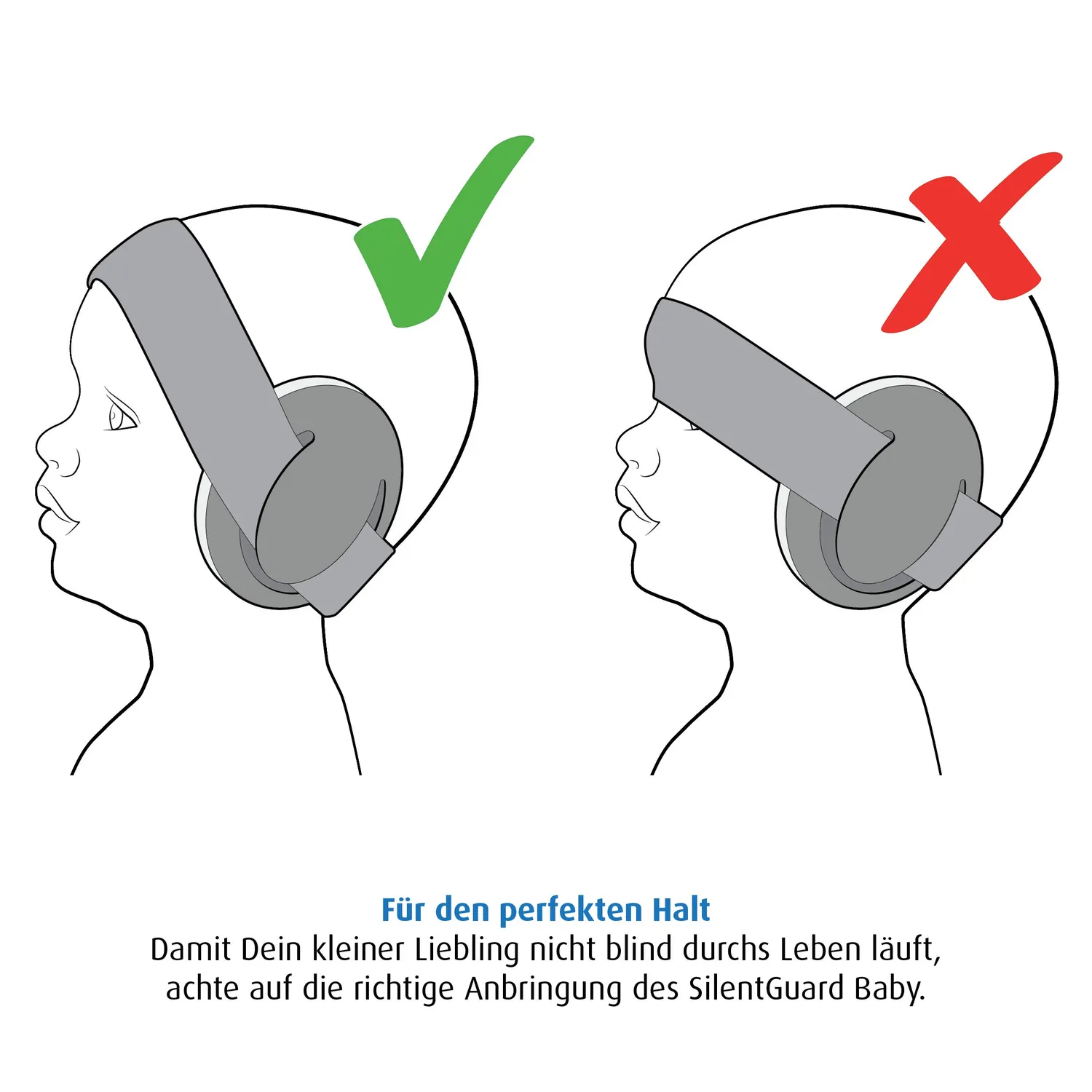 Reer SilentGuard Baby Gehörschutz 1er Pack mitwachsend