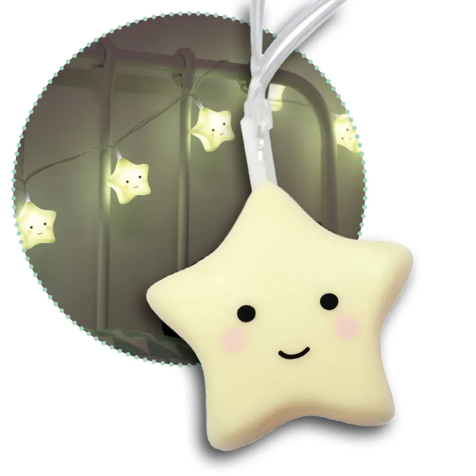 reer lumilu String Light Star Lichterkette gelb