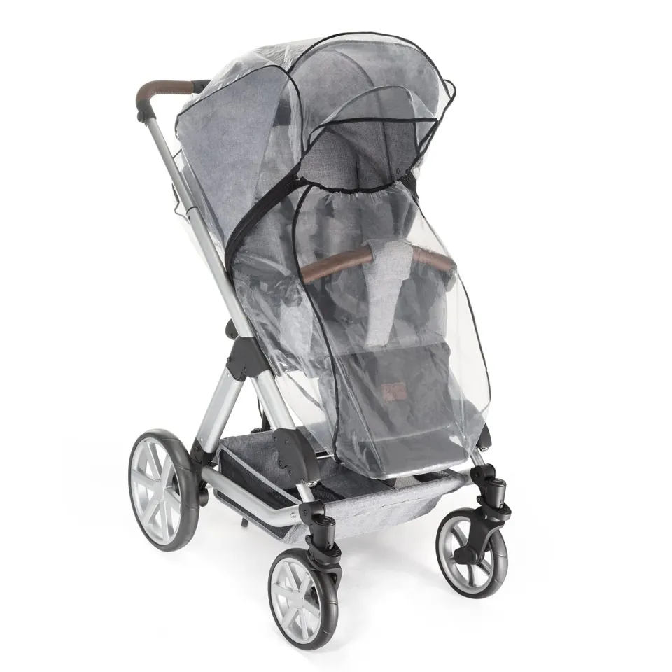 reer RainCover Classic+ Regenschutz Kombi-Kinderwagen
