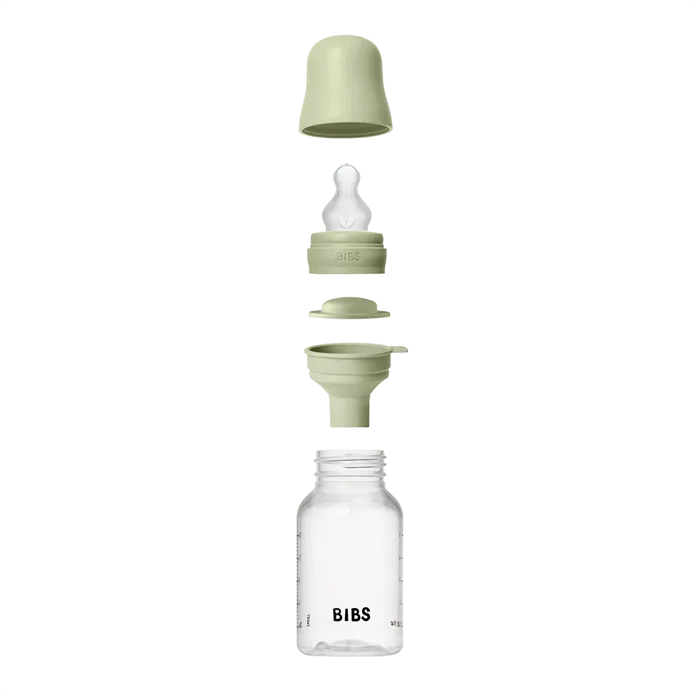 BIBS Baby Flasche Sage 150 ml Silikon BPA-frei