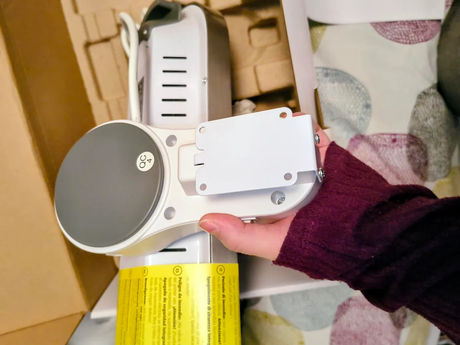 Reer HeatCare+ Wickeltisch Wärmestrahler mit Fernbedienung
