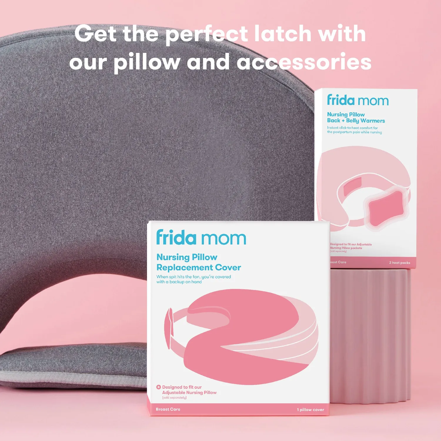 Frida Mom Back Belly Wärmepads Stillkissen 2er Klick