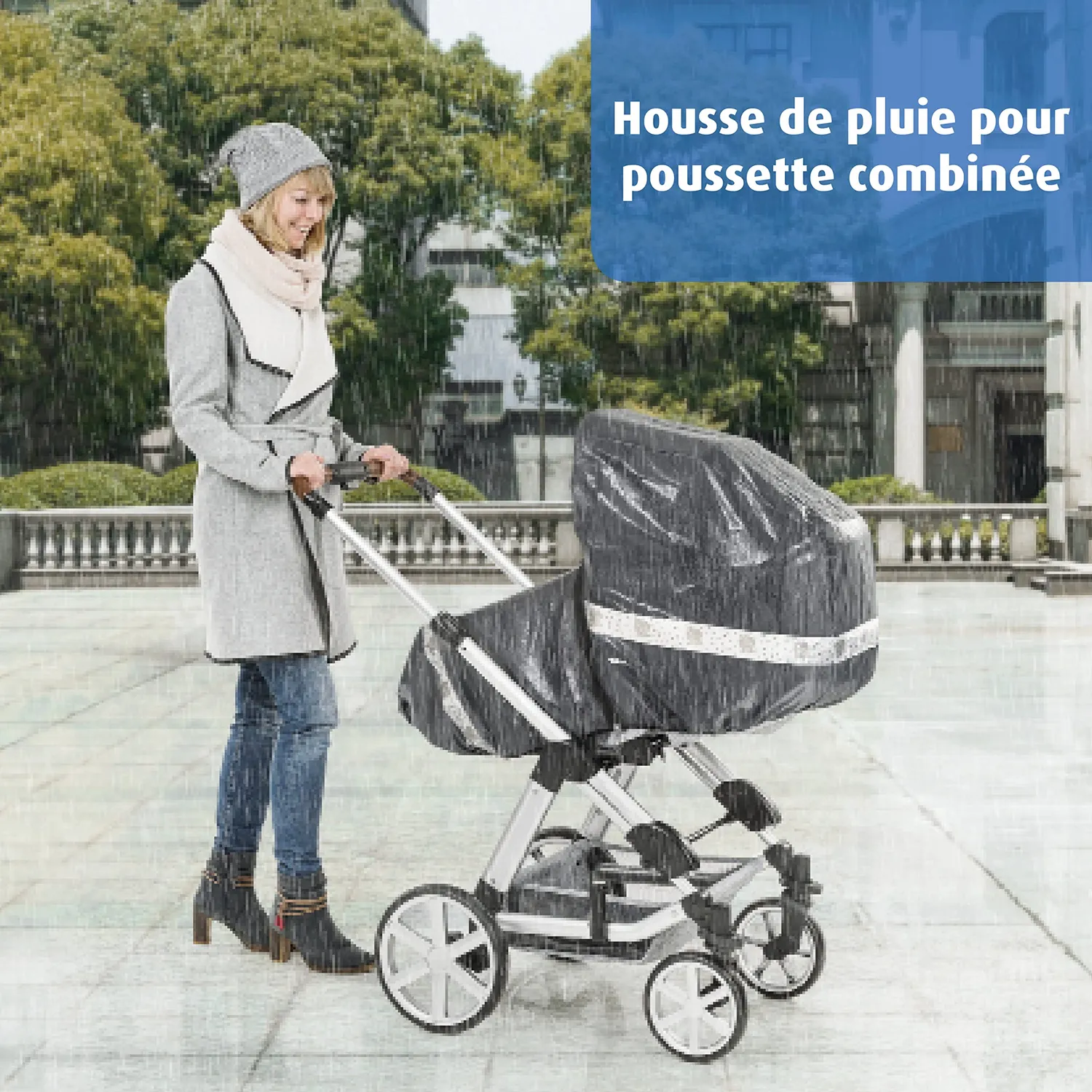 Reer DesignLine RainSafe Classic+ Regenschutz Kombi