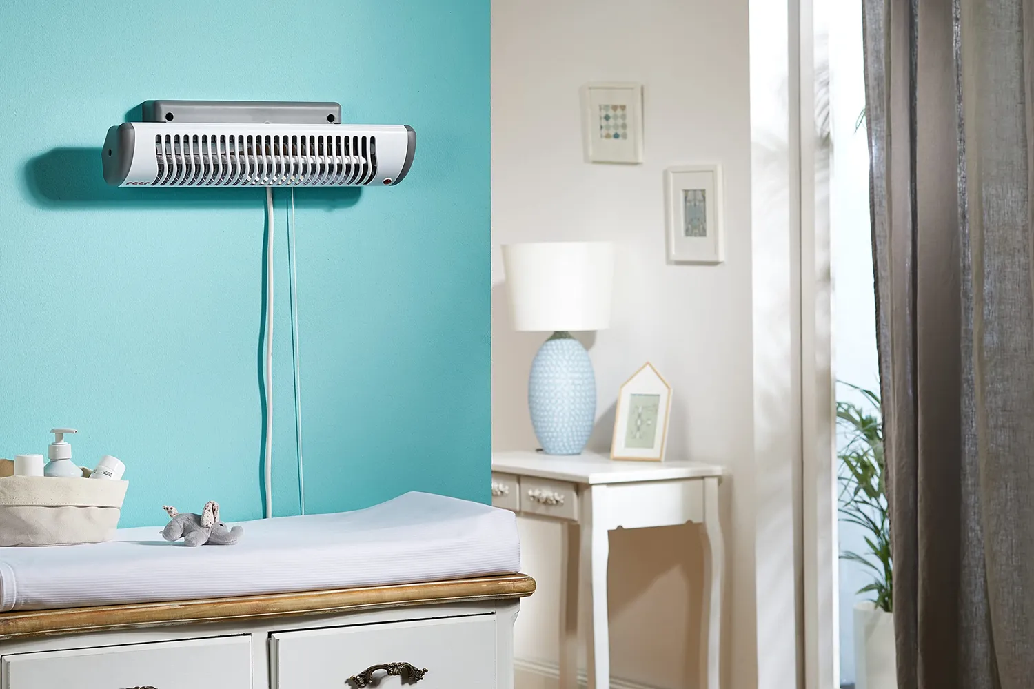 Reer EasyHeat Wickeltisch-Heizstrahler 500 W weiß