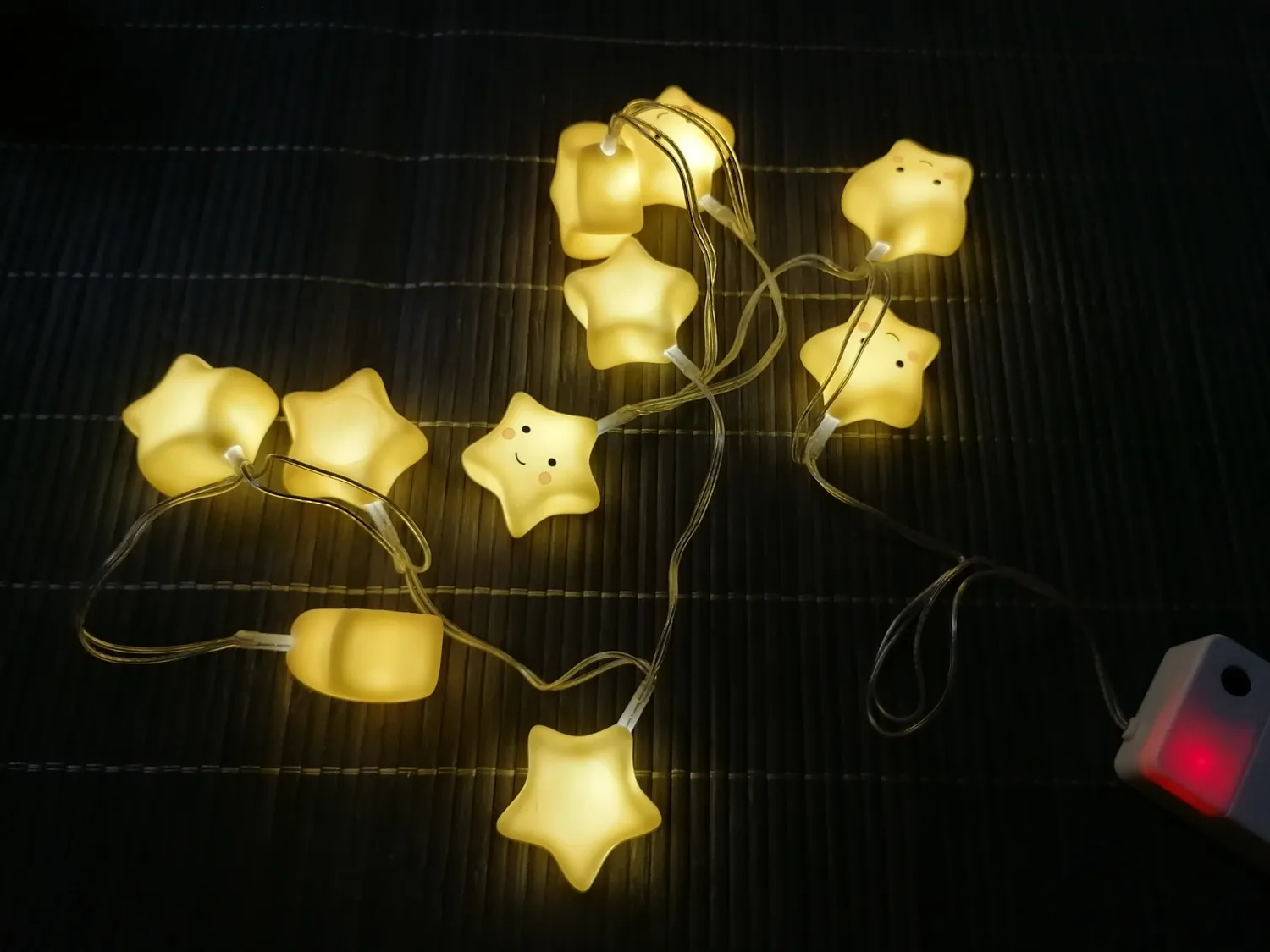 reer lumilu String Light Star Lichterkette gelb