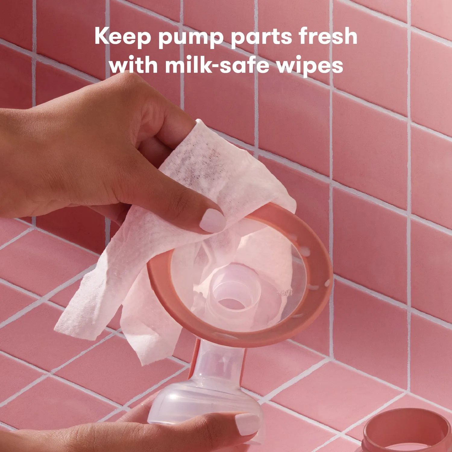 NoseFrida Frida Mom Breast Pump Wipes Pumpentücher XL parfümfrei