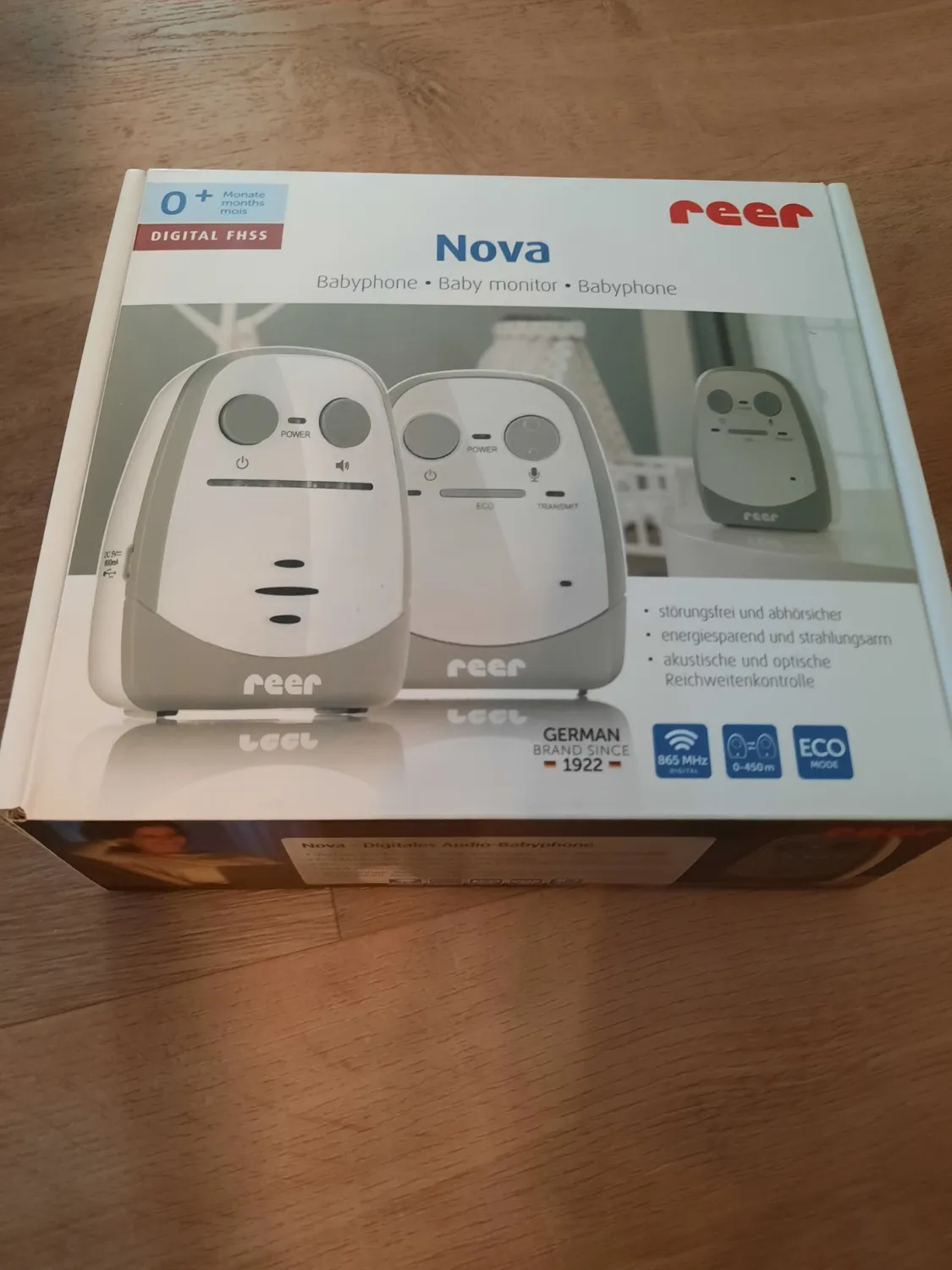 reer Nova 50140 Babyphone weiß 450 m Reichweite