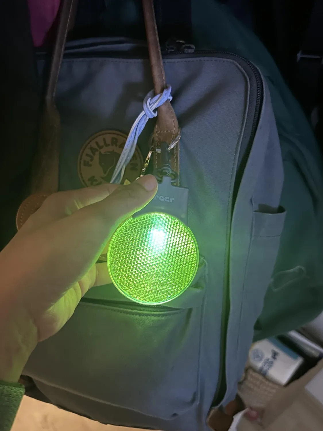 Reer Light&Go Sicherheitslicht LED Anhänger grün