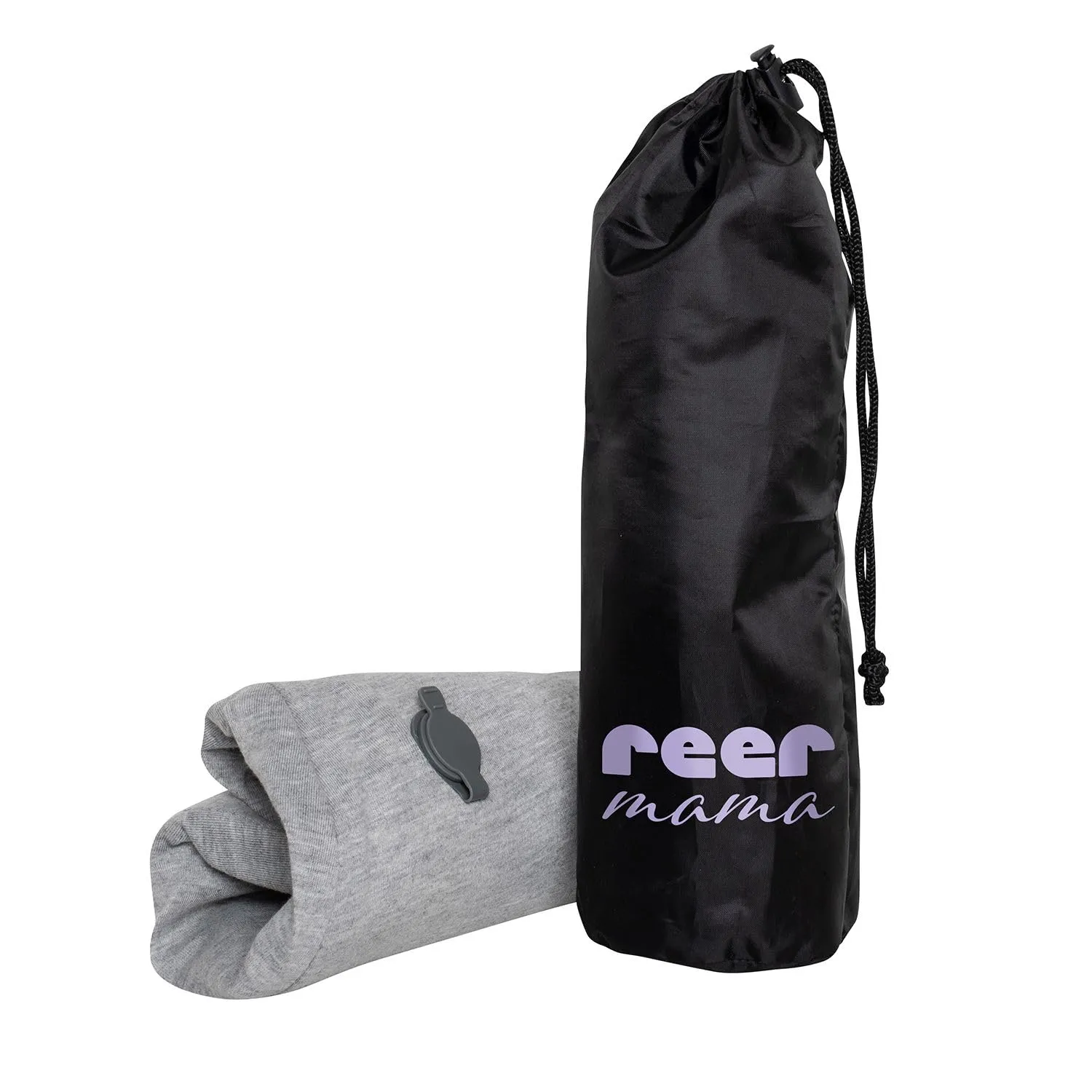 reer To Go Air Stillkissen aufblasbar grau tropfenform