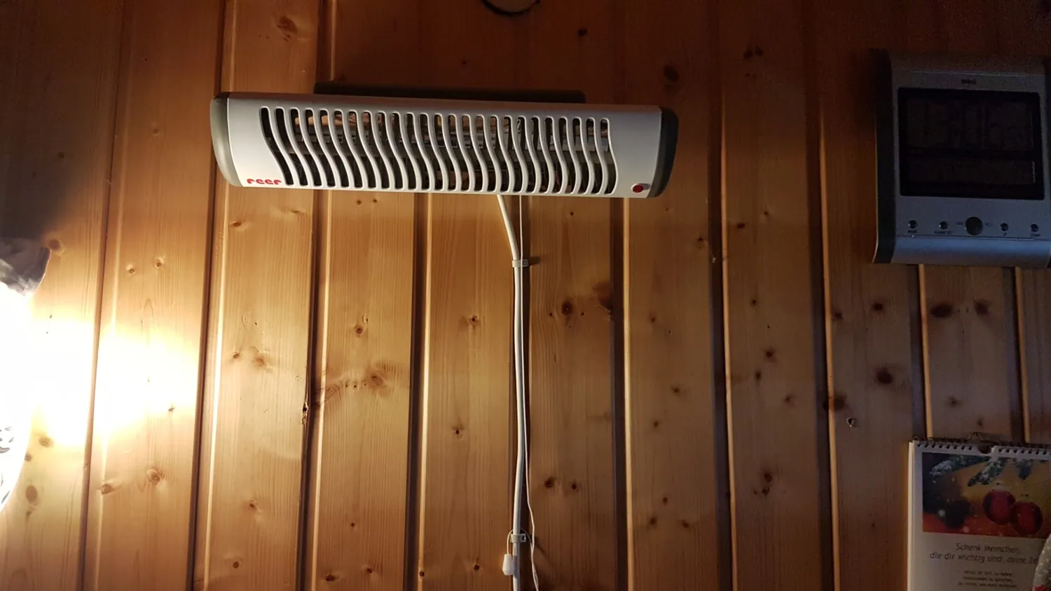 Reer EasyHeat Wickeltisch-Heizstrahler 500 W weiß