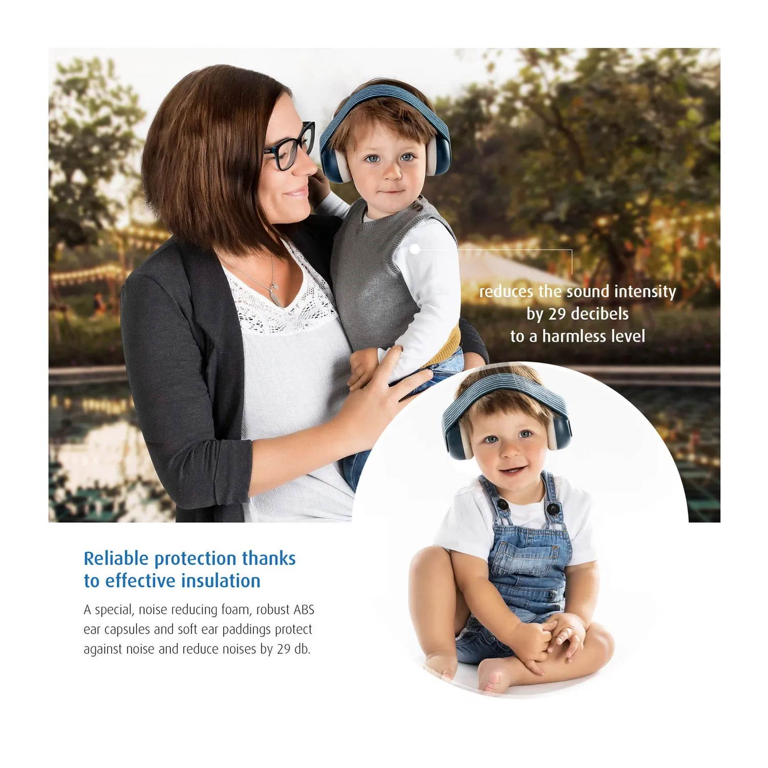 Reer SilentGuard Baby Gehörschutz 1er Pack mitwachsend