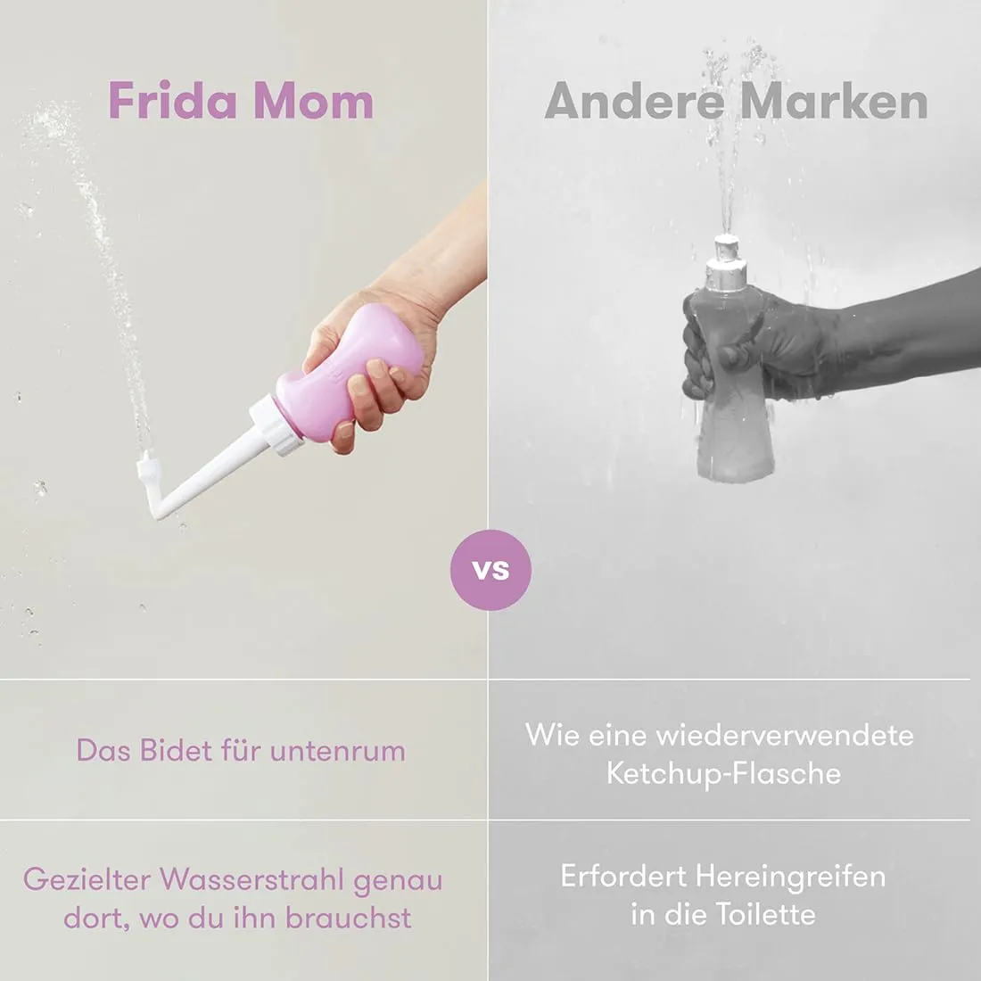 Frida Mom Wochenbett Intimdusche 300 ml Bidetflasche