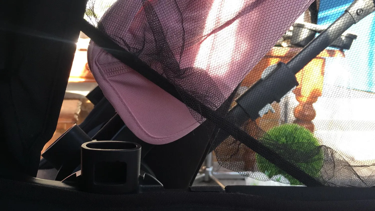Reer Universal Insektenschutz Moskitonetz Kinderwagen schwarz