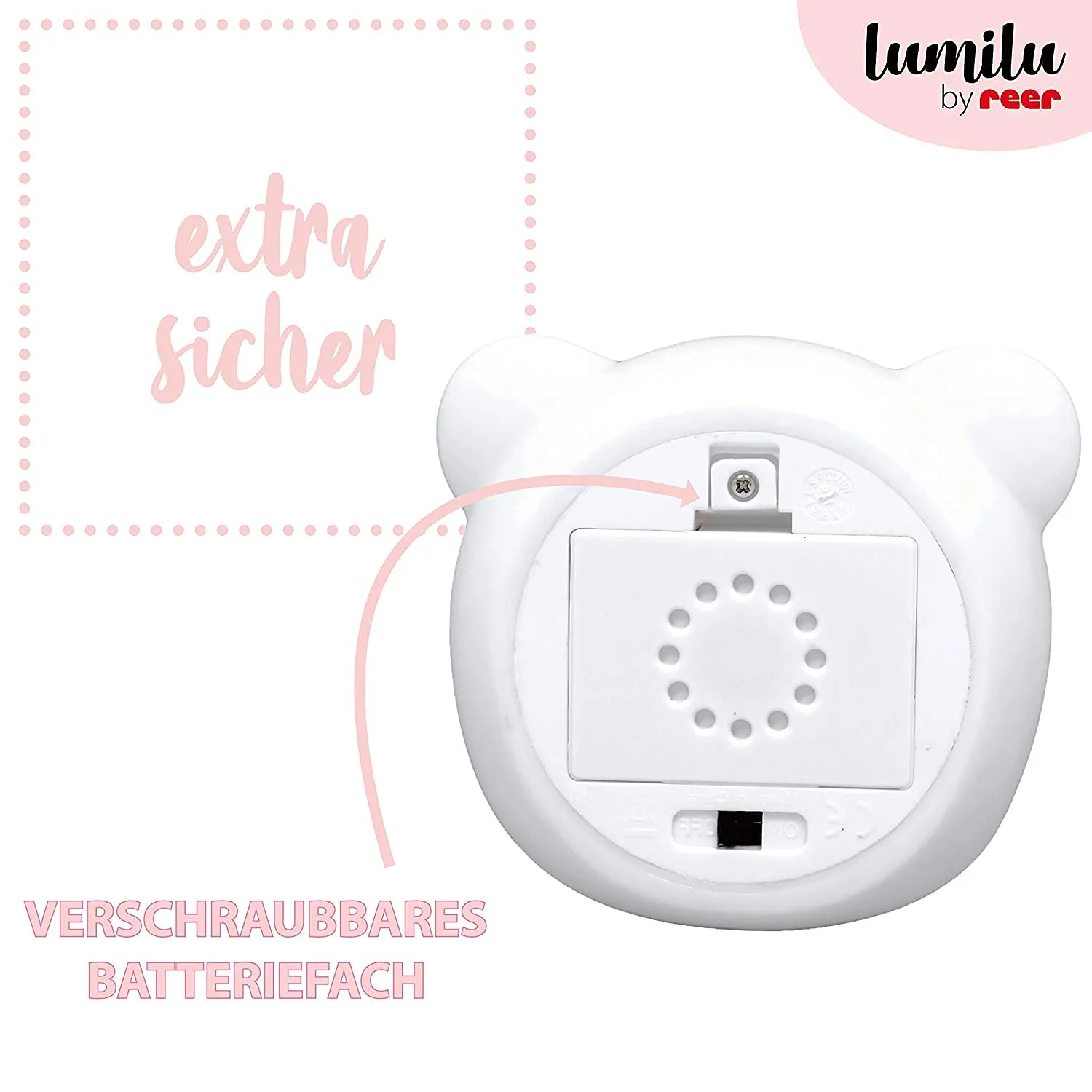 Reer lumilu Touch Light Bear Nachtlicht weiß Bär
