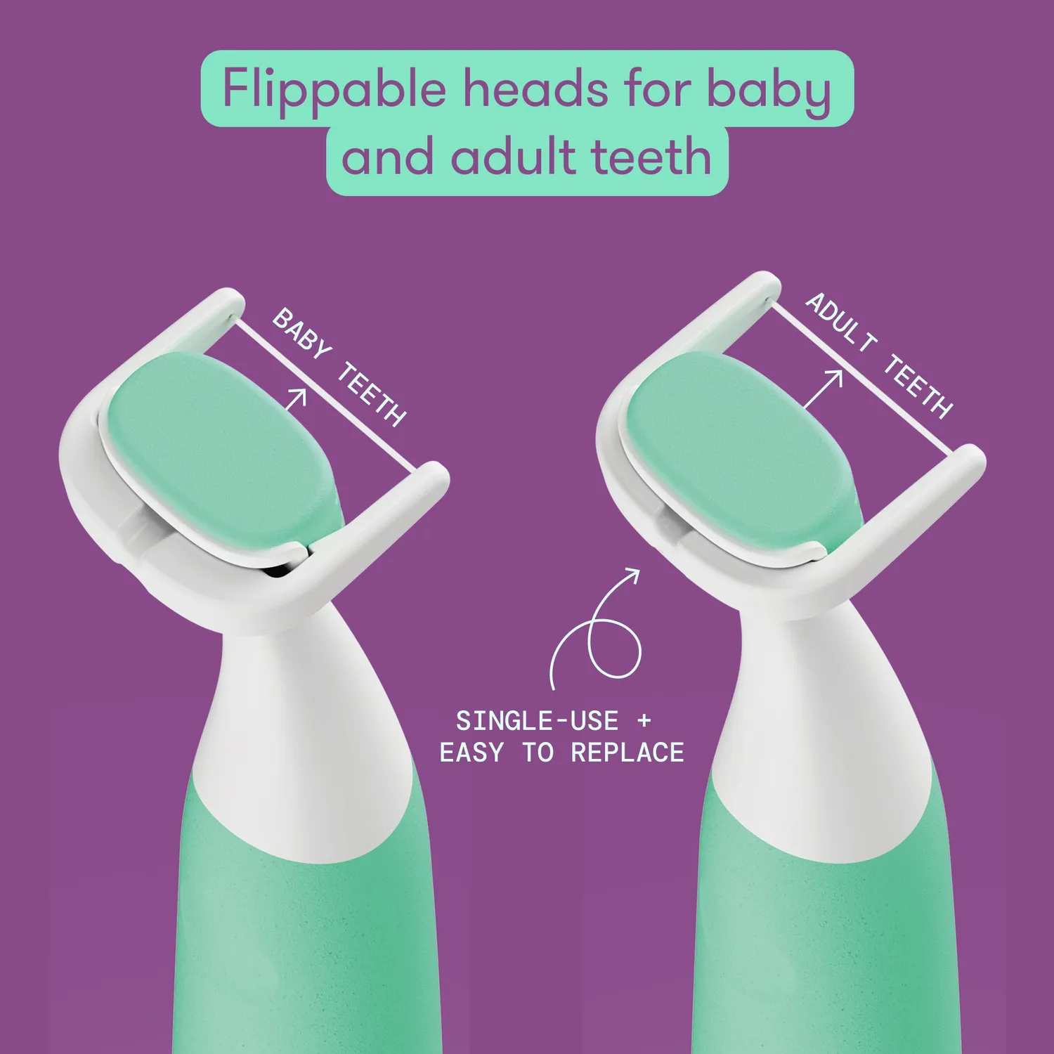 Frida Kids Electric Flosser Ersatzköpfe 30 Stück