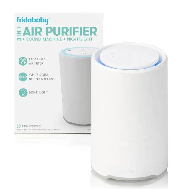 Frida Baby 3-in-1 Luftreiniger Sound Nachtlicht HEPA
