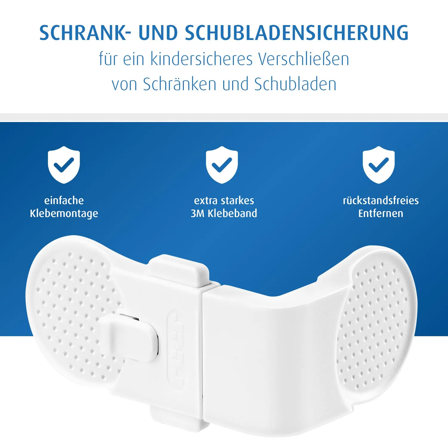reer Schrank- Schubladensicherung extern zum Kleben
